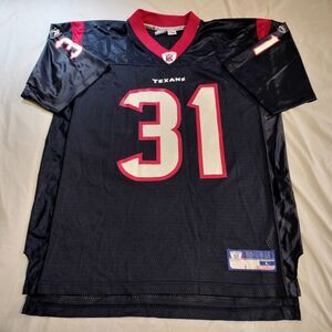 Aaron Glenn #31 Jersey Houston Texans Size L.
